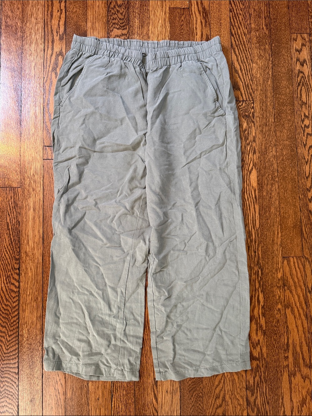 Tentree Pants, NWOT, Large, light green color